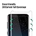 Samsung Galaxy S8 , Kayane Full Screen Case Friendly 3D Curved Tempered Glass Screen Protector [Bubble Free ][Scratch Resistant][Easy Installation] for Samsung Galaxy S8