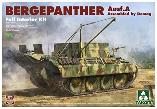 TAK02101 1:35 Takom BergePanther Ausf.A Full Interior Kit [MODEL BUILDING KIT]