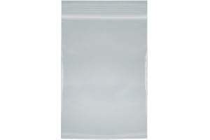 uGems® 4" X 6" 8 mil Extra Heavy-Duty Puncture Resistant Clear Reclosable Resealable Zipper Bags, 36