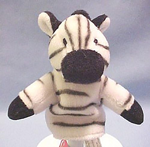 Gund Plush Zebra Finger Puppet