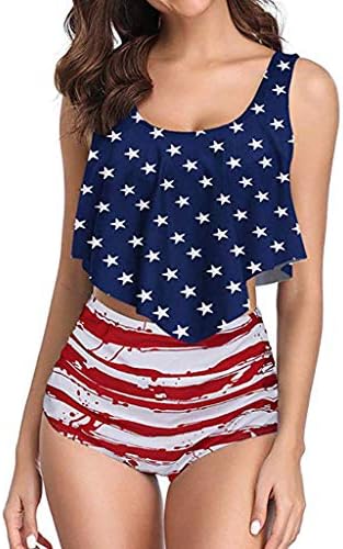 Qvwanle New Women Dinosaur Printed Sets Bikini Two Pieces Swimwear Push-Up Padded Swimsuit