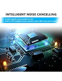 INSMART Altavoces de ordenador, 2,0 Control de volumen estéreo 0.138 in y altavoces alimentados por USB para PC portátiles escritorios teléfono iPad PS4 Xbox one Nintendo Switch