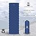 Premium Self-Inflating Sleeping Pad - Inflatable Foam Sleeping Mat for Camping, Hiking, and Traveling - Lightweight, Compact, and Durable - Fits Perfectly With any Style Sleeping Bag (Lightweight Pad)
