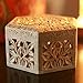 StarZebra Soapstone Hand Carved Jewelry Box (Hexagon) Fine Detail of Jaali Lattice Work from India