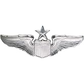 Senior Pilot Wings Badge Mirror Finish