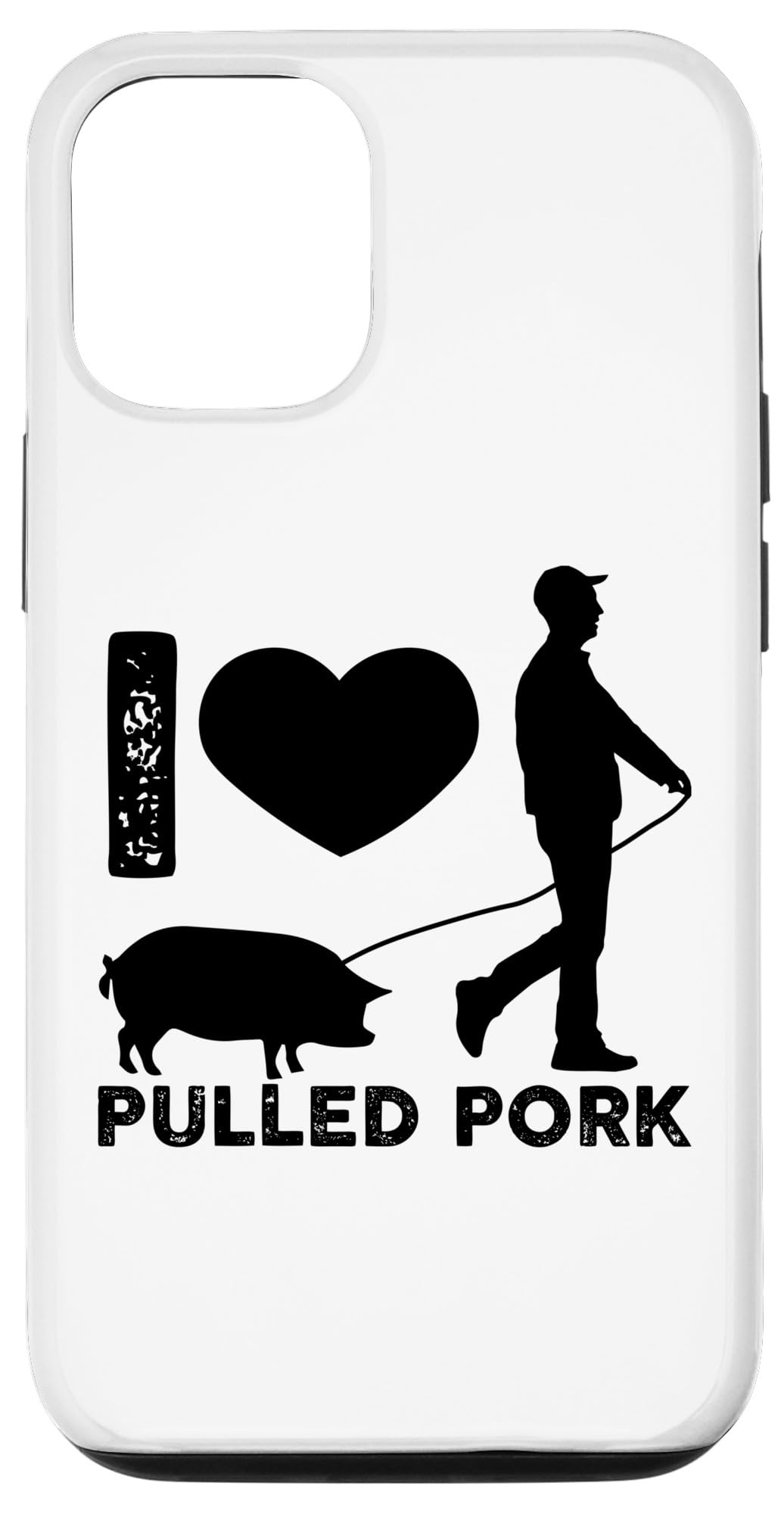 iPhone 14 Pro Funny Saying I Love My Pulled Pork BBQ Joke Party Fun Father Case