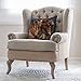 Moslion Indian Horse Cotton Linen Square Decorative Throw Pillow Covers Brown Horse Animal Cushion Cover for Men Boys Livingroom Bedroom Sofa 18x18 Inch