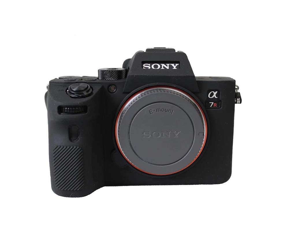kinokoo Silicone Case for Sony ILCE-7RIII A7R3 A7R M3 a7riii A7M3 A7 III Protective Cover Silicone (Black)