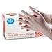 MedPride Powder-Free Stretch Vinyl Exam Gloves, Large, Box/100