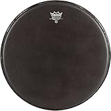 Remo BB-1822-ES 22-Inch Emperor Bass Drum Head, Black Suede