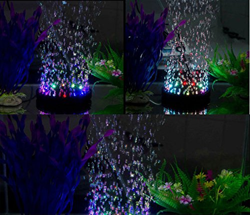 4 LONDAFISH+Aquarium+Bubble+Light+Stone
