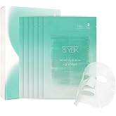 YBK Relief Hydration Light Mask, Moisturizing Sheet Mask with Cica Extract, For Dry Skin 25ML*5EA－Cooling Soothing Hydrogel Face Mask with Centella Asiatica &amp; 5 Ceramides, Deep Hydration