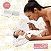 Heart Felt 100% Natural Baby Wipes - 5 Extra-Large Reusable Wipes for Wipes, Wash Cloths and Dribble Bibs. Versatile, Soft and Gentle on Baby's Skin.