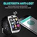 Smart Watch, Touch Screen Bluetooth WristWatch with Camera/SIM Card Slot/Pedometer Analysis/Sleep Monitoring for Android (Full Functions) and IOS (Partial Functions)