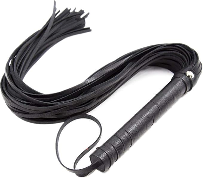 Leather Riding Crop Whip Leather Tassel Whips For Halloween Cosplay