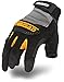 Ironclad Framer; Carpenter Work Gloves, Open Finger Dexterity, Performance Fit, Durable, Machine Washable, (1 Pair), FUG-03-M, Grey/Black
