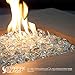 Starfire Glass Golden Flame 1-Inch x 10-Pound (Fire Diamonds) Crystal Reflective