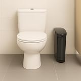 SUPAWASH-PRO 20L Sanitary Bin Slimline Pedal Disposal Grey view 2