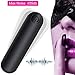 Vibrator Clitoris and G-Spot Nipple Stimulator Vibrate Massager Bullet Vibe Orgasm Vagina Dildo for Travel USB Rechargeable Portable Waterproof Vibrating Wand Adult Sex Toy (Black)