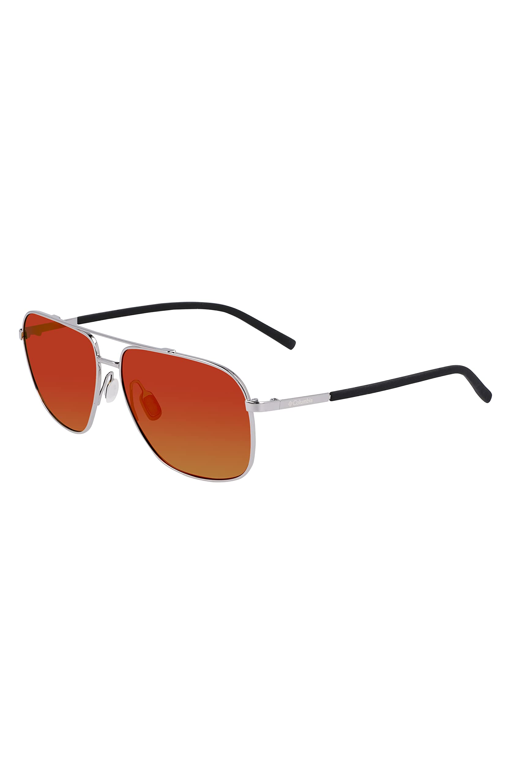 Columbia Men's Sunglasses C115SP MIST TRAIL - Shiny Gunmetal/Orange Revo Len with Orange Revo Lens