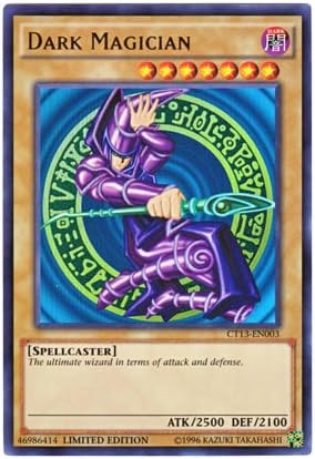 Amazon 遊戯王ocg Dark Magician ブラック マジシャン ウルトラレア 英語版 Ct13 En003 Ur Limited Edition トレカ 通販