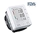 Wrist Blood Pressure Monitor, Digital BP Monitor with Memory Storage, Intelligent LCD Display Automatically Measure Pulse Diastolic Systolic and Shows Hypertension level