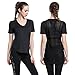 Campeak Women's Mesh Workout Hiking Short Sleeve Tee quick dry Yoga Gym Sport T-Shirt