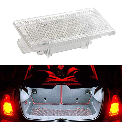 iJDMTOY Full LED Trunk Cargo Area Lamp For 2014/15-up 3rd Gen MINI Cooper F55 F56, OEM Replacement, Powered by 24-SMD Xenon White Lights & CAN-bus Error Free