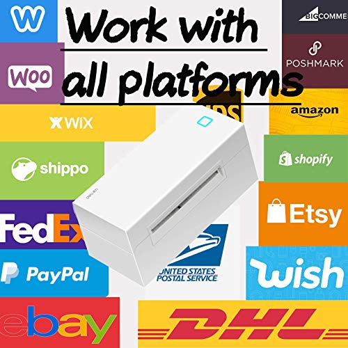 Shipping Label Printer 4x6, DL770D High Speed 150mm/s Thermal Label