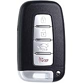 SUPALAND Key Fob Replacement Fits for Hyundai Sonata Genesis 2010 2011 2012 2013 2014 Azera Equus Kia Optima 2009-2013 Ria Sorento Forte Borrego Smart Keyless Entry Remote Control SY5HMFNA04