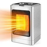 Zomma Space Heater, 1500W/750W PTC Electric