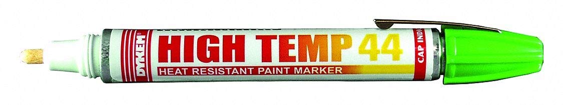 Dykem 44266 - Paint Marker High Temp Green Medium Tip