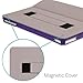 iPad Pro 9.7 Case, [Corner Protection] CaseCrown Bold Standby Pro (Purple) Case w/Apple Pencil Holder for iPad Pro 9.7 Inch 2016 - Sleep/Wake, Hand Grip, Multi-Angle Viewing Stand