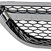 Side Fender Vent Mesh Grille (Chrome Surface Black Mesh) for Land Rover Range Rover Sport L322