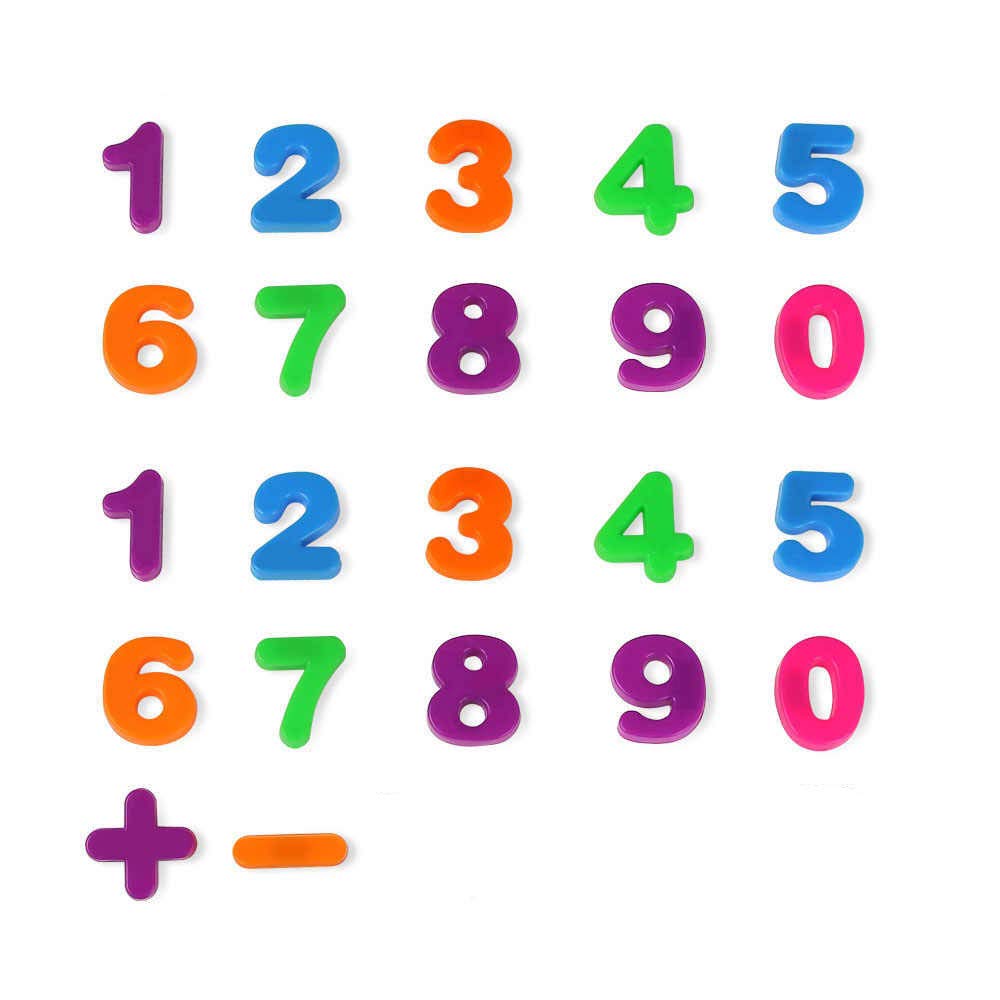 Happium - Self-Adhesive Foam Capital Case, Pack of 340 (Numbers)