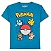 Pokemon Big Boys' Pokeball Party Tee