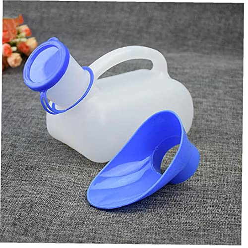 1000ml Unisex urinoir Fles met Deksel Portable Emergency Man Vrouw Pee Potty voor Hospital Travel Car Emergency - Afbeelding 6