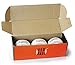 PRECISION IMPACT Flex-Ball: Low Impact Safety Tee Balls for Kids Indoor Baseball or Outdoor Baseball (3-Pack)