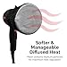 Curly Hair Dryer Diffuser Attachment | Metal Mesh Technology Delivers Softer Diffused Heat Perfect for Curly and Wavy Hair Type | Universal Fit Travel Size | M Hair Designs