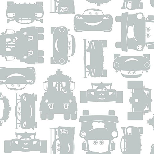 RoomMates York Wallcoverings Walt Disney Kids II Lightning and Mater Wallpaper…