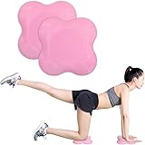 2Pcs 7.9x7.9 Inch Yoga Knee Pad Cushion, Non-slip Yoga Support Pad, Yoga Kneeling Pad, Thick Yoga Mat, Pilates Kneeling Pad f
