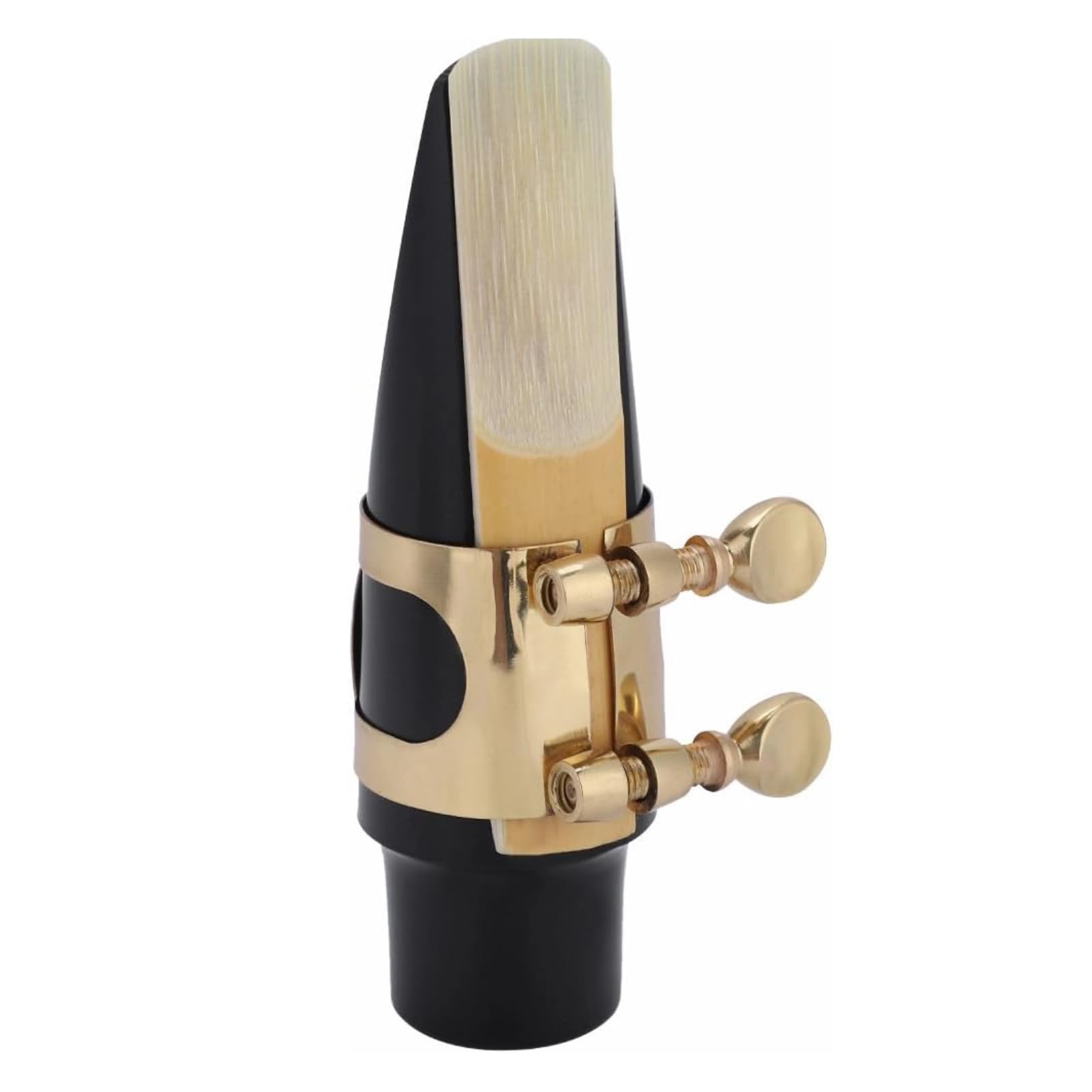 Sax Mouthpiece kit, Tenor Sax Saxophone ABS Mouthpiece with Cap Metal Buckle Reed Pads Musical Instruments Wind Instrument Accessories