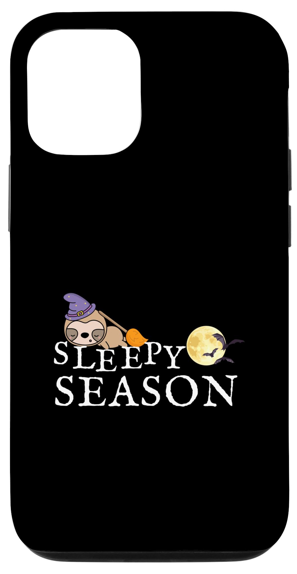 iPhone 14 Spooky Season Sleepyhead Halloween Witch for Sloth Lover Case