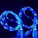 YICHUMY 2 Packs! LED LIGHT LIGHTNING cable LED Charger, Light Up Charging Cable Luminescent for IPHONE 7 LED CABLE 7 plus 6,IPHONE 6 PLUS iphone 5 5s (Blue)