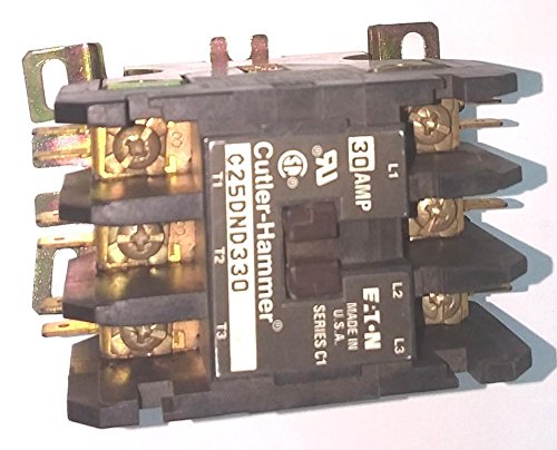 Eaton, Cutler Hammer C25DND330A Contactor 120V Coil