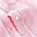 XIAOHAWANG Knitted Baby Girls Cardigan Toddler Button Sweaters (6 Monthes, Pink)