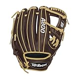 Wilson Showtime Pedroia Fit Baseball Gloves, Brown/Blonde, 11.5