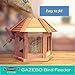 Pennington Cedar Gazebo Bird Feeder, 3 LB Capacity