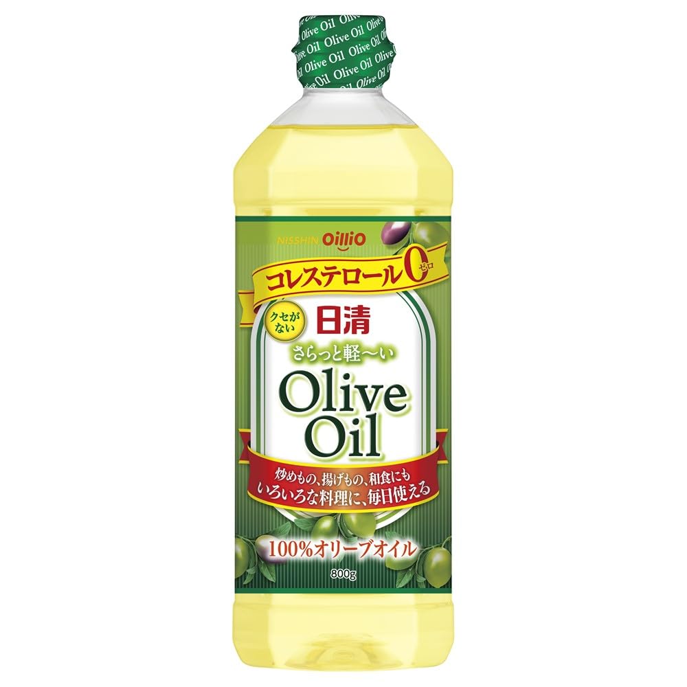 日清オイリオ さらっと軽い オリーブオイル ペット ピュア 大容量 オリーブ油 100%オリーブオイル 800g