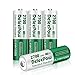 Deleepow Rechargeable AA Batteries Ni-MH 2700mAh Rechargeable Batteries Low Self Discharge AA Batteries, 4-Pack­